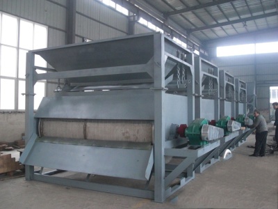 machinery for processing tungsten ore