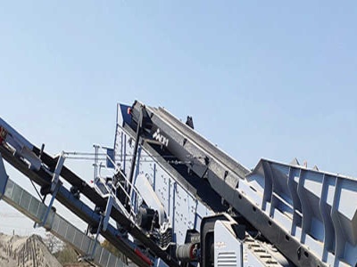 conveyor belts for mobile crushers